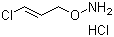 (3-trans-Chloroallyl)oxyamine hydrochloride molecular structure (CAS 96992-71-1)