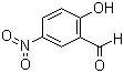 5-硝基水杨醛分子结构 (CAS 97-51-8)