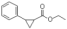 structure of CAS# 97-71-2, Ethyl 2-phenylcyclopropanecarboxylate