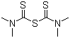 一硫化四甲基秋兰姆分子结构 (CAS 97-74-5)