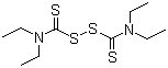 structure of CAS# 97-77-8, 二硫化四乙基秋兰姆
