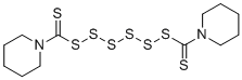 structure of CAS# 971-15-3, Dipentamethylenethiuram hexasulfide