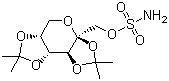 structure of CAS# 97240-79-4, Topiramate