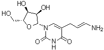 CAS 登录号：97695-16-4, 5-(3-氨基烯丙基)尿苷