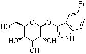 structure of CAS# 97753-82-7, 5-Bromo-3-indolyl-beta-D-galactopyranoside