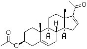 醋酸妊娠双烯醇酮酯分子结构 (CAS 979-02-2)