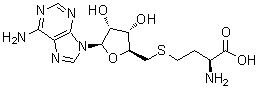 S-腺苷-L-高半胱氨酸分子结构 (CAS 979-92-0)