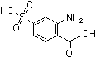2-氨基-4-磺酸基苯甲酸分子结构 (CAS 98-43-1)