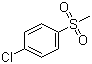 4-氯苯基甲基砜分子结构 (CAS 98-57-7)