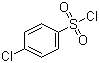 structure of CAS# 98-60-2, 4-Chlorobenzenesulfonyl chloride