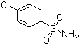 4-氯苯磺酰胺分子结构 (CAS 98-64-6)