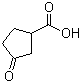 structure of CAS# 98-78-2, 3-Oxocyclopentanecarboxylic acid