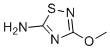 structure of CAS# 98022-43-6, 5-Amino-3-methoxy-1,2,4-thiadiazole