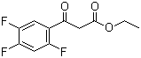 structure of CAS# 98349-24-7, 2,4,5-三氟苯甲酰乙酸乙酯