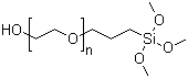 CAS # 98358-37-3, Polyethylene glycol trimethoxysilylpropyl ether, a-[3-(Trimethoxysilyl)propyl]-w-hydroxypoly(oxy-1,2-ethanediyl)