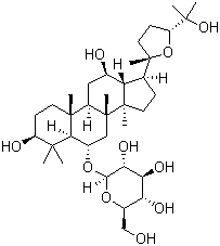 Pseudoginsenoside RT5 molecular structure (CAS 98474-78-3)