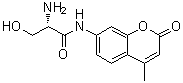 CAS 登录号：98516-73-5, (2S)-2-氨基-3-羟基-N-(4-甲基-2-氧代-2H-1-苯并吡喃-7-基)丙酰胺