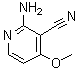 CAS 登录号：98651-70-8, 2-氨基-4-甲氧基-3-吡啶甲腈