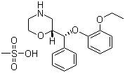 structure of CAS# 98769-84-7, Reboxetine mesylate