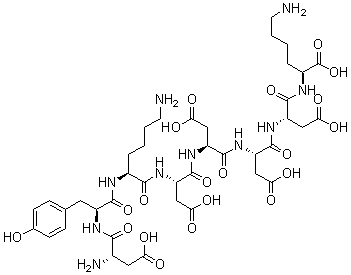 structure of CAS# 98849-88-8, FLAG Peptide
