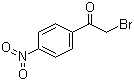 structure of CAS# 99-81-0, 2-Bromo-4'-nitroacetophenone