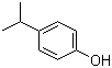 4-异丙基苯酚分子结构 (CAS 99-89-8)