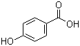 对羟基苯甲酸分子结构 (CAS 99-96-7)