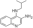 structure of CAS# 99010-09-0, 3-Amino-4-(2-methylpropylamino)quinoline