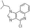 structure of CAS# 99010-64-7, 4-Chloro-1-(2-methylpropyl)-1H-imidazo[4,5-c]quinoline