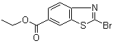 structure of CAS# 99073-88-8, 2-溴苯并噻唑-6-羧酸乙酯
