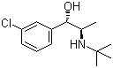 CAS 登录号：99102-04-2, (R*,S*)-3-氯-alpha-[1-(叔丁基氨基)乙基]苯甲醇