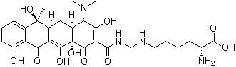 structure of CAS# 992-21-2, Lymecycline