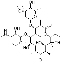 structure of CAS# 992-62-1, N-Demethylerythromycin A