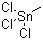 三氯甲基锡分子结构 (CAS 993-16-8)