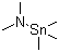 (二甲基氨基)三甲基锡(IV)分子结构 (CAS 993-50-0)