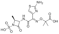 (E)-Aztreonam molecular structure (CAS 99341-02-3)