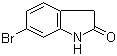 structure of CAS# 99365-40-9, 6-Bromo-1,3-dihydro-2H-indol-2-one