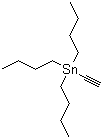 三丁基乙炔基锡分子结构 (CAS 994-89-8)