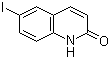 6-Iodo-1H-quinolin-2-one molecular structure (CAS 99455-01-3)