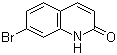 7-Bromo-2(1H)-quinolinone molecular structure (CAS 99465-10-8)