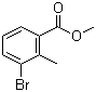 structure of CAS# 99548-54-6, Methyl 3-bromo-2-methylbenzoate