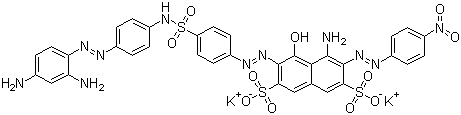Acid Black 210 molecular structure (CAS 99576-15-5)