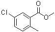 structure of CAS# 99585-13-4, 5-氯-2-甲基苯甲酸甲酯