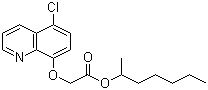 structure of CAS# 99607-70-2, Cloquintocet-mexyl