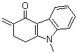 1,2,3,4-四氢-9-甲基-3-亚甲基-9H-咔唑-4-酮分子结构 (CAS 99614-64-9)