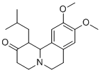 structure of CAS# 99672-64-7, 1-Isobutyl-9,10-dimethoxy-3,4,6,7-tetrahydro-1H-pyrido[2,1-a]isoquinolin-2(11bH)-one
