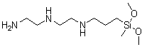 N-(2-Aminoethyl)-N'-[3-(dimethoxymethylsilyl)propyl]-1,2-ethanediamine molecular structure (CAS 99740-64-4)