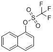 structure of CAS# 99747-74-7, 1-Naphthyl trifluoromethanesulfonate