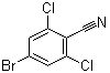 structure of CAS# 99835-27-5, 4-Bromo-2,6-dichlorobenzonitrile
