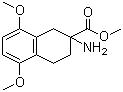Methyl 2-amino-5,8-dimethoxy-1,2,3,4-tetrahydronaphthalene-2-carboxylate molecular structure (CAS 99907-80-9)